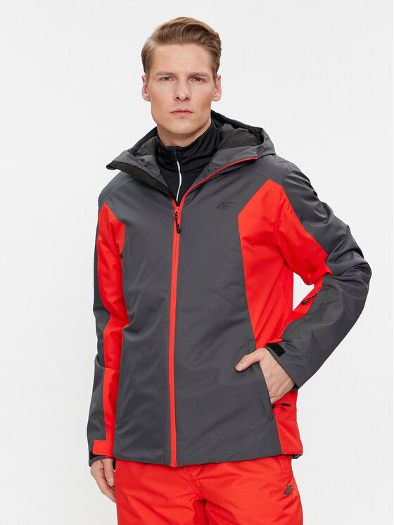4F Скиорско яке 4FAW23TTJAM306 Червен Regular Fit за Мъже цена