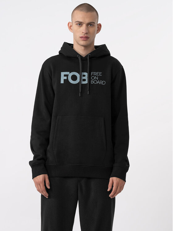 4F Суитшърт 4FAW23TSWSM0713 Черен Regular Fit за Мъже цена