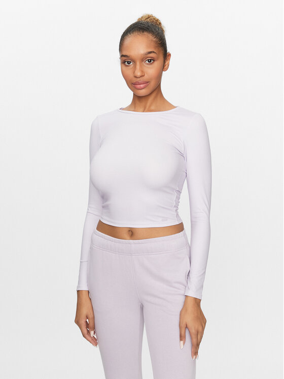 4F Тениска от техническо трико 4FAW23TLONF166 Виолетов Slim Fit за Жени цена