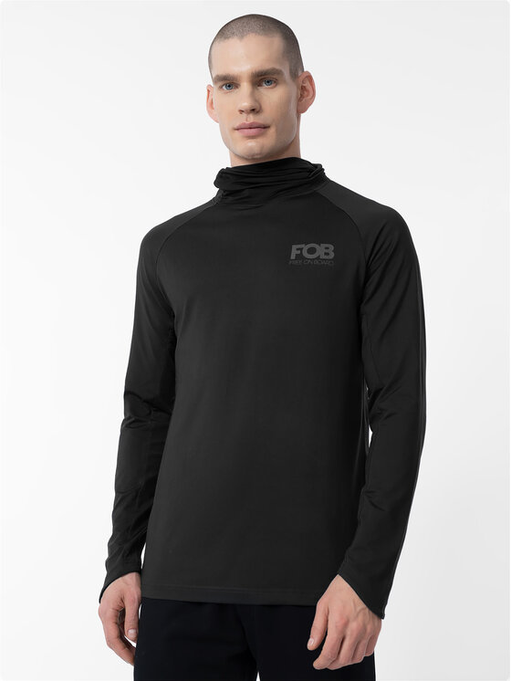 4F Термооблекло горна част 4FAW23UBRUM038 Черен Slim Fit за Мъже цена