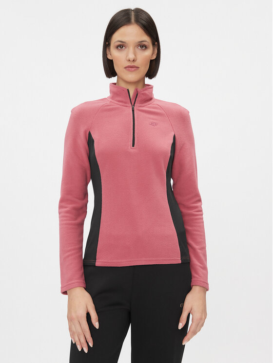 4F Термооблекло горна част 4FAW23UFLEF032 Розов Slim Fit за Жени цена