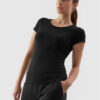 4F Тишърт 4FAW23TTSHF0906 Черен Slim Fit за Жени цена