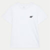 4F Тишърт 4FJWMM00TTSHM1626 Бял Regular Fit за Момчета цена