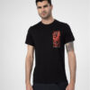 4F Тишърт 4FSS23TTSHM487 Черен Regular Fit за Мъже цена
