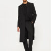 AMI PARIS Преходно палто HCO319.WV0037 Черен Regular Fit за Мъже цена