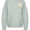 AMI PARIS Пуловер UKS025.KN0032 Светлосиньо Regular Fit за Унисекс цена