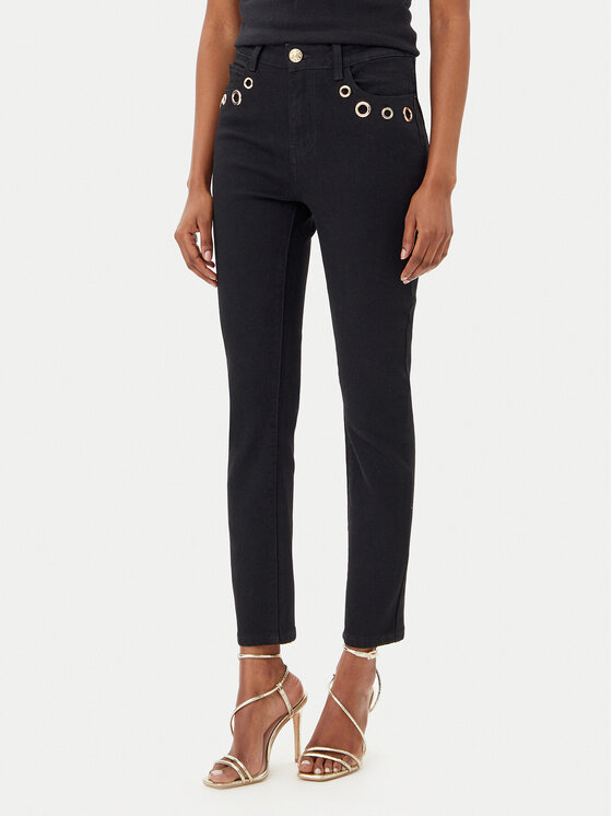 ARTIGLI Дънки ADDE002564 002 Черен Slim Fit за Жени цена