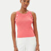 ARTIGLI Пуловер ACMA001879 219 Коралов Regular Fit за Жени цена