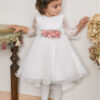 Abel & Lula Елегантна рокля 5509 Бял Regular Fit за Момичета цена