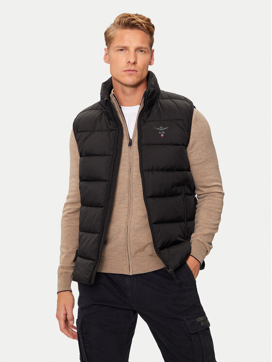 Aeronautica Militare Жилетка за костюм 242AB2185CT3375 Черен Regular Fit за Мъже цена