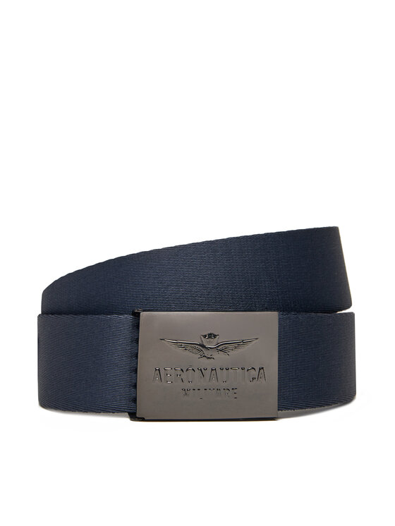 Aeronautica Militare Мъжки колан 251CI299CT3209 Тъмносин за Мъже цена