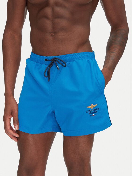 Aeronautica Militare Плувни шорти 251BW223CT2967 Син Regular Fit за Мъже цена