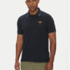 Aeronautica Militare Тениска с яка и копчета 251PO1308P82 Тъмносин Regular Fit за Мъже цена