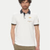 Aeronautica Militare Тениска с яка и копчета 251PO1859P191 Бял Regular Fit за Мъже цена
