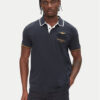 Aeronautica Militare Тениска с яка и копчета 251PO1859P191 Тъмносин Regular Fit за Мъже цена