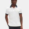Aeronautica Militare Тениска с яка и копчета 251PO1863J682 Бял Regular Fit за Мъже цена