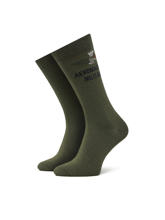 Aeronautica Militare Чорапи дълги мъжки 251CZ011L499 Зелен за Мъже цена