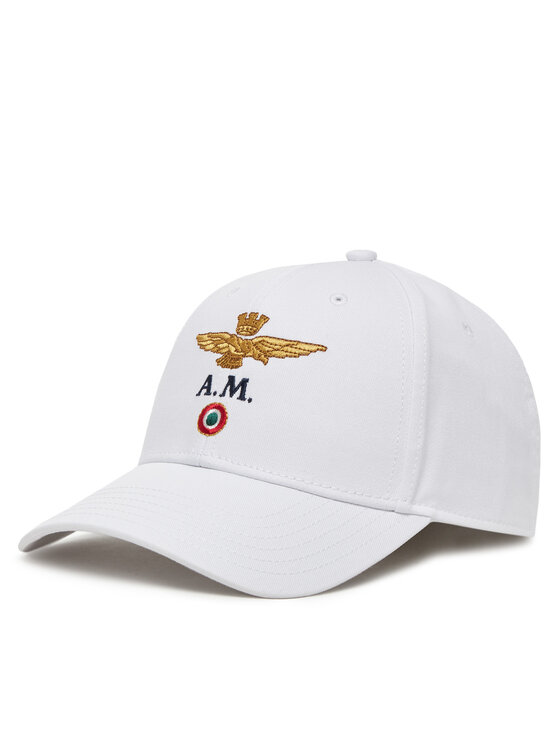 Aeronautica Militare Шапка с козирка 251HA1100CT2848 Бял за Мъже цена