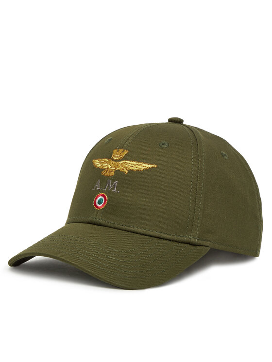Aeronautica Militare Шапка с козирка 251HA1100CT2848 Зелен за Мъже цена