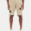 Aeronautica Militare Шорти от плат 251BE041CT1122 Бежов Regular Fit за Мъже цена