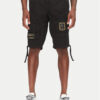 Aeronautica Militare Шорти от плат 251BE041CT1122 Черен Regular Fit за Мъже цена