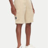 Aeronautica Militare Шорти от плат 251BE066CT1122 Бежов Regular Fit за Мъже цена