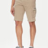 Aeronautica Militare Шорти от плат 251BE066CT1122 Бежов Regular Fit за Мъже цена