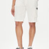 Aeronautica Militare Шорти от плат 251BE066CT1122 Бял Regular Fit за Мъже цена