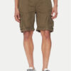 Aeronautica Militare Шорти от плат 251BE250CT3501 Каки Regular Fit за Мъже цена