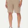 Aeronautica Militare Шорти от плат 251BE254CT3508 Бежов Regular Fit за Мъже цена