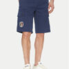 Aeronautica Militare Шорти от плат 251BE257CT3510 Тъмносин Regular Fit за Мъже цена