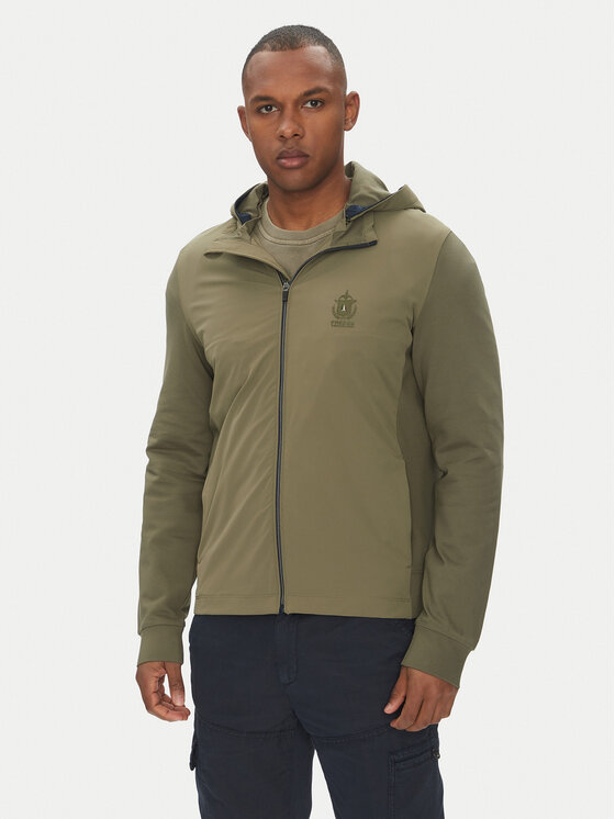Aeronautica Militare Яке softshell 251AF499F559 Каки Regular Fit за Мъже цена