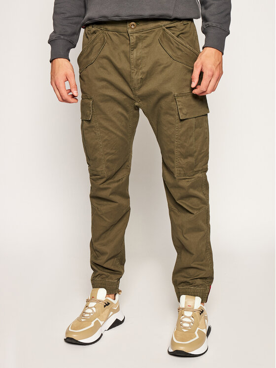 Alpha Industries Джогъри Airman 188201 Зелен Tapered Fit за Мъже цена