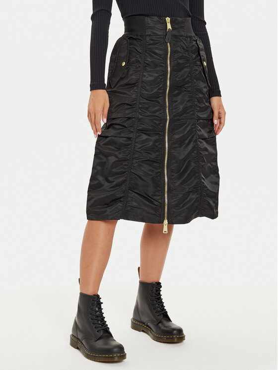 Alpha Industries Миди пола 148067 Черен Regular Fit за Жени цена