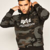 Alpha Industries Суитшърт Basic 178312C Зелен Regular Fit за Мъже цена