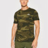 Alpha Industries Тишърт Basic T Small Logo Camo 188505C Зелен Regular Fit за Мъже цена