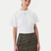 Alpha Industries Тишърт Waisted 148070 Бял Regular Fit за Жени цена
