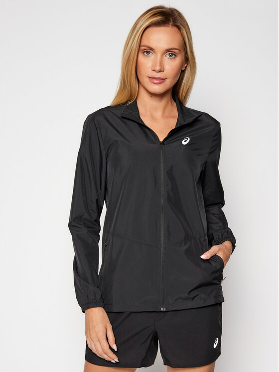 Asics Яке за джогинг Core 2012C341 Черен Regular Fit за Жени цена