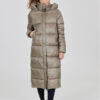 Athlecia Зимно яке Elly W Maxi Puffer EA233361 Кафяв Regular Fit за Жени цена