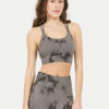 Athlecia Спортен сутиен Theresa W Tie Dye Seamless EA243306 Сив за Жени цена