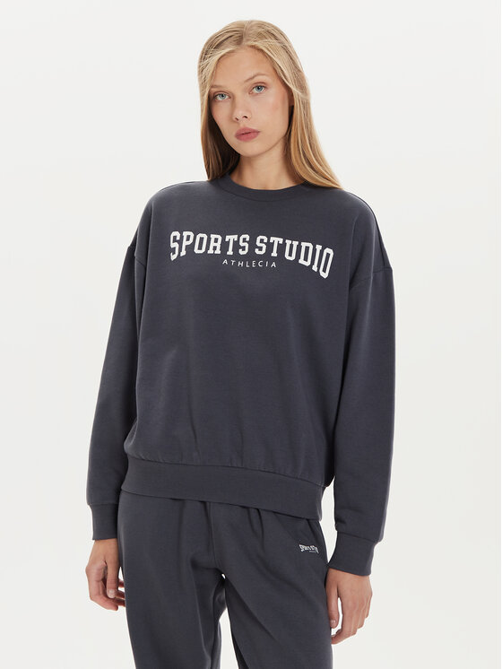 Athlecia Суитшърт Giannis W Crew Neck EA243363 Син Regular Fit за Жени цена
