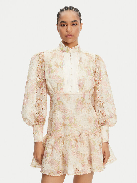 BARDOT Коктейлна рокля 58421DB3 Бежов Regular Fit за Жени цена