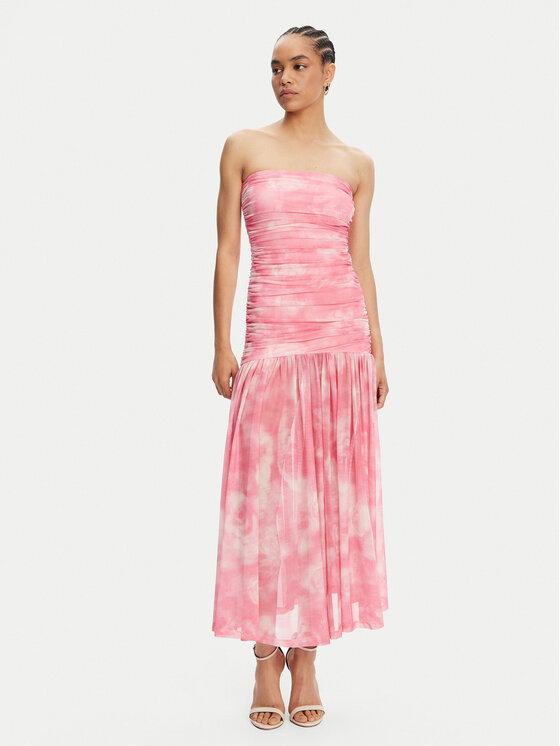 BARDOT Официална рокля Solana 59875DB1 Розов Regular Fit за Жени цена