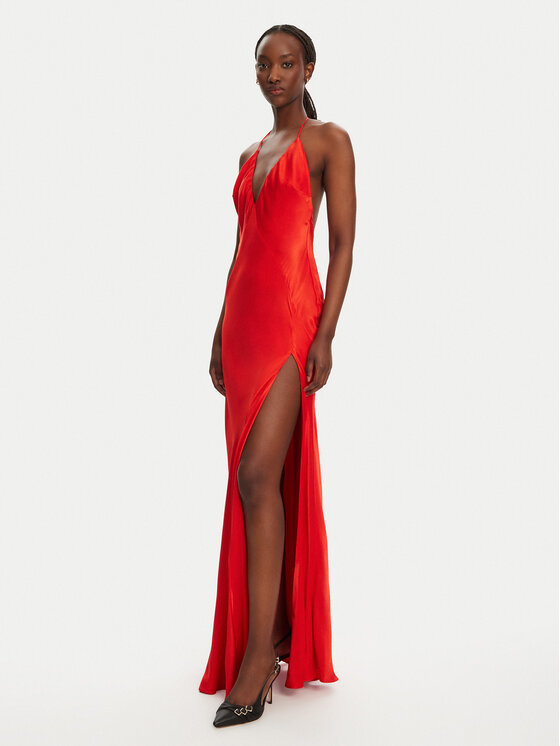BARDOT Официална рокля YVE Halter 59315DB Червен Slim Fit за Жени цена