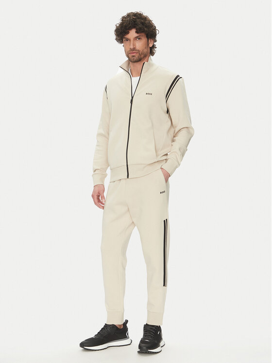 BOSS Анцуг 50533738 Бежов Regular Fit за Мъже цена