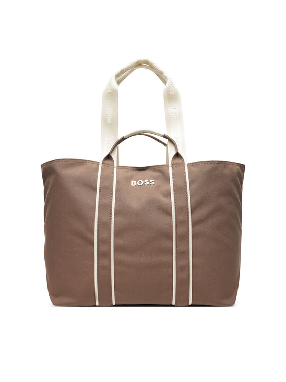 BOSS Дамска чанта Palmah 50546461 Кафяв за Жени цена