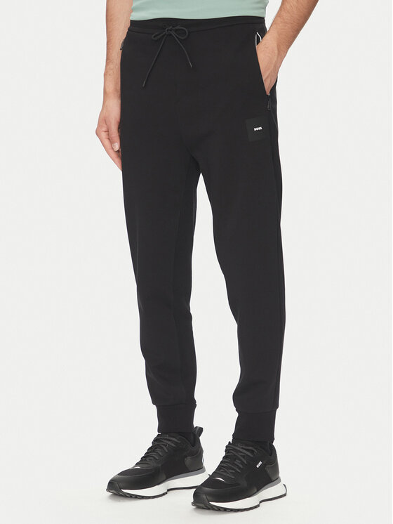 BOSS Долнище анцуг Hadiko 50537198 Черен Regular Fit за Мъже цена
