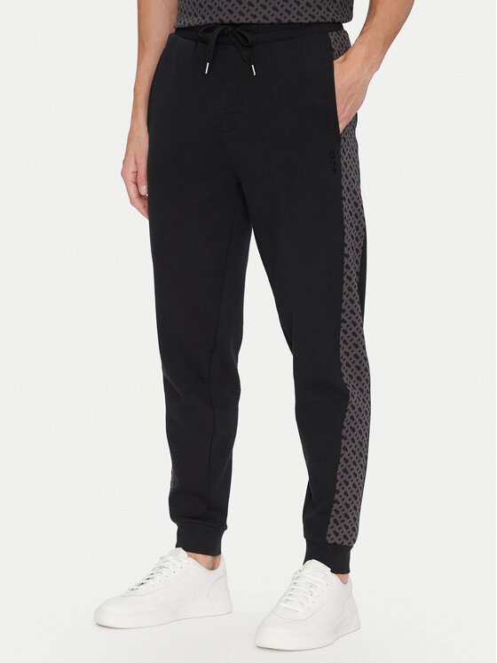 BOSS Долнище анцуг Luke 50546839 Черен Regular Fit за Мъже цена