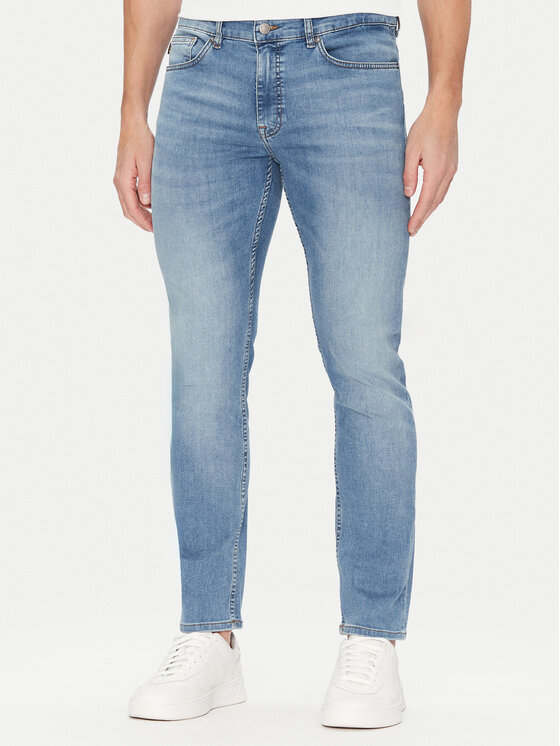BOSS Дънки Delaware Bo 50537800 Син Slim Fit за Мъже цена