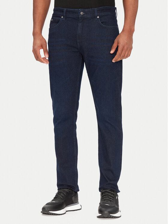 BOSS Дънки H-Delaware 50523239 Тъмносин Slim Fit за Мъже цена